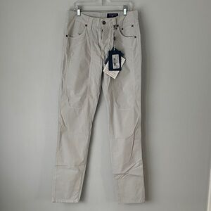 Jeckerson | Men's Classic Popline Stone Art Tapered Chino, 30